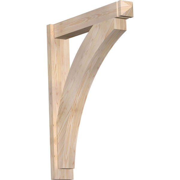 Ekena Millwork Thorton Arts & Crafts Smooth Outlooker, Douglas Fir, 5 1/2"W x 30"D x 38"H OUT06X30X38THR03SDF - main